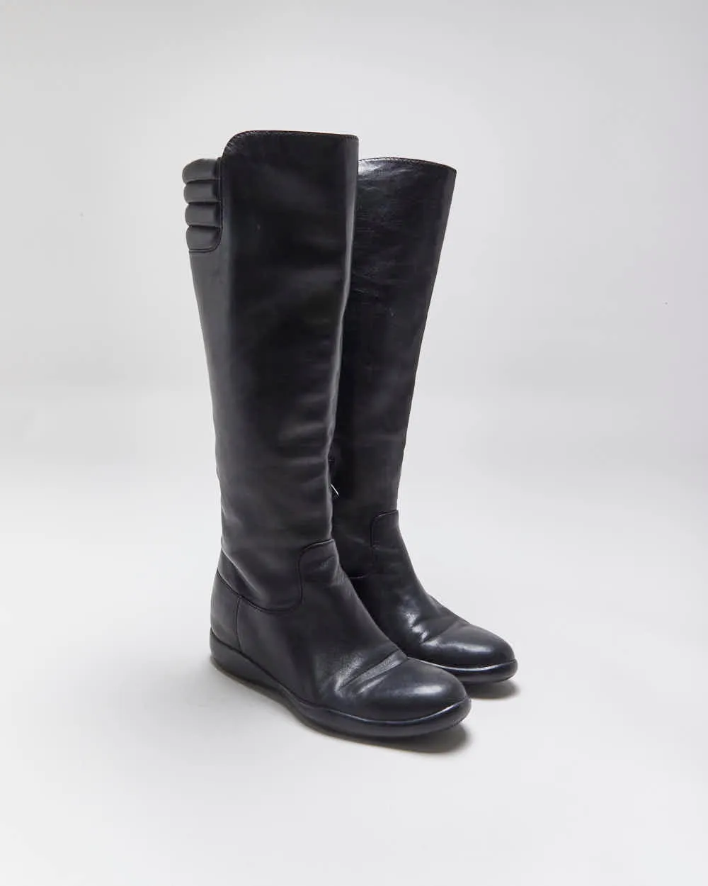 Vintage 90s Prada Biker Boots - Uk3 sold by Rokit