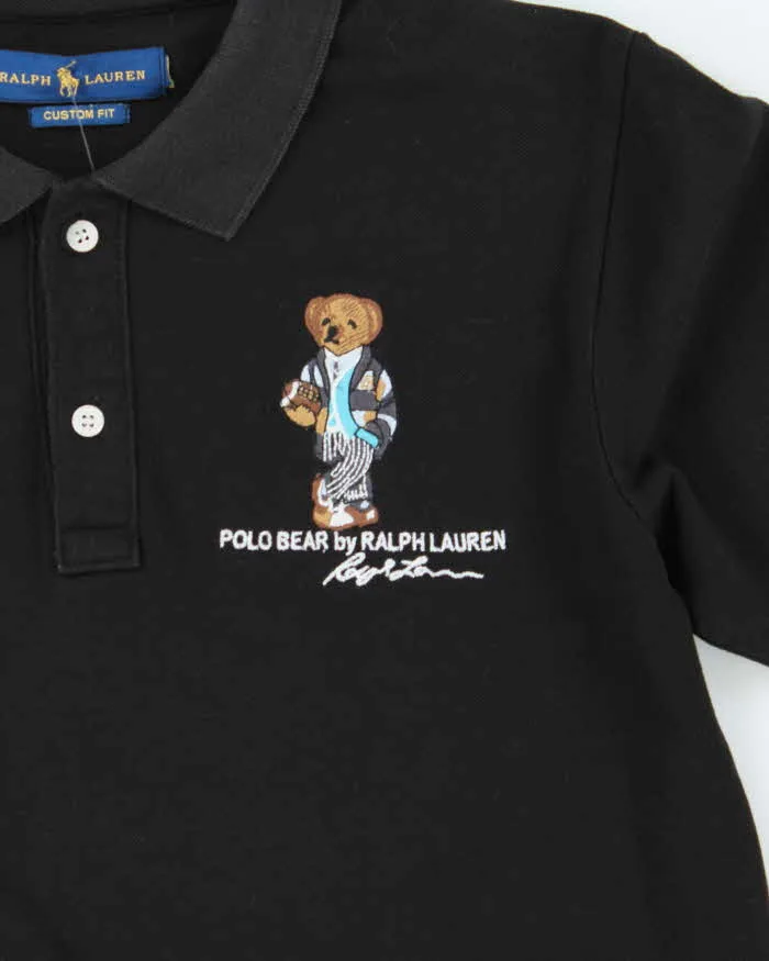 Vintage 00s Ralph Lauren Long Sleeve Polo Shirt - M sold by Rokit product image thumbnail 4