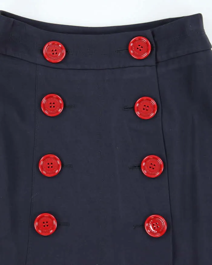 Vintage Burberry Button Skirt - XXS sold by Rokit product image thumbnail 4