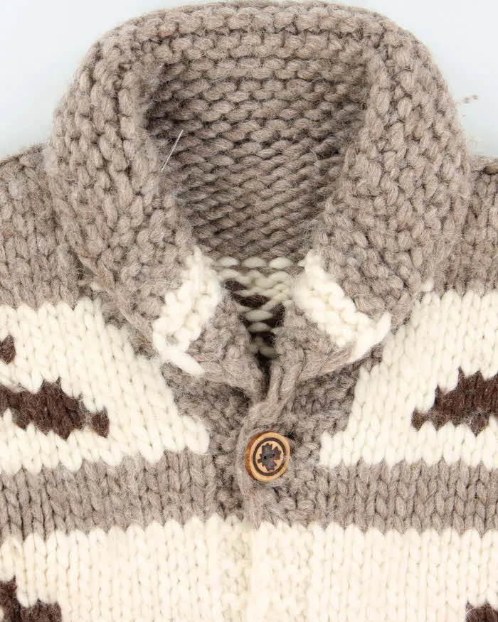 Vintage Canadian Chunky Wool Heavyweight Cardigan - M sold by Rokit product image thumbnail 3