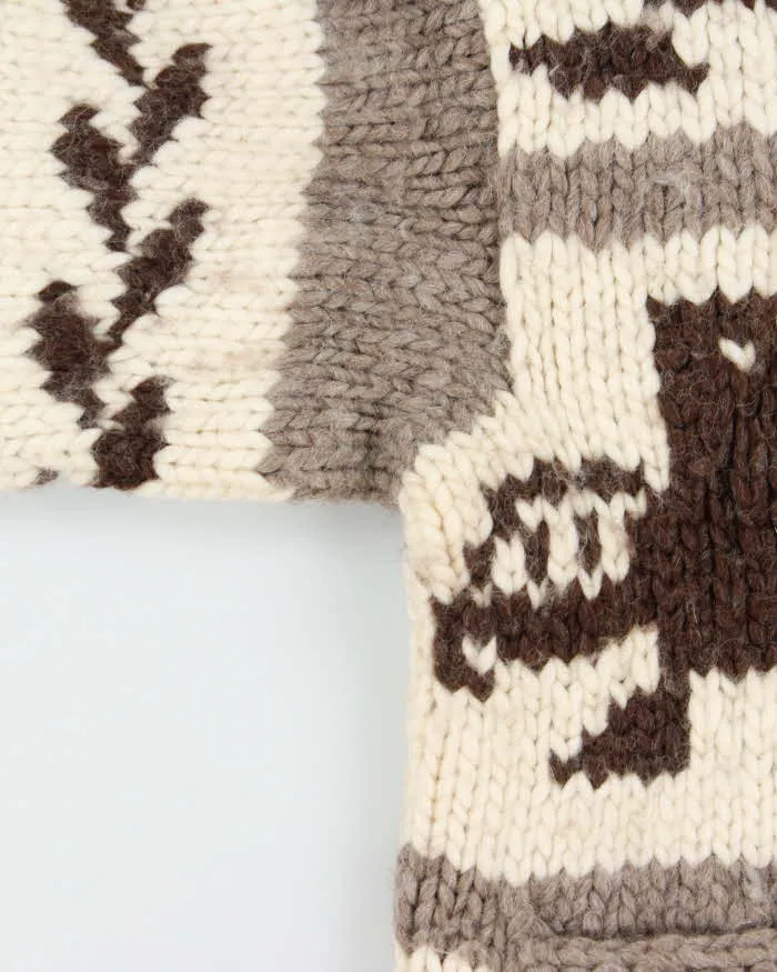 Vintage Canadian Chunky Wool Heavyweight Cardigan - M sold by Rokit product image thumbnail 5