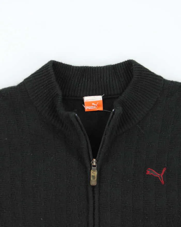 Vintage Puma Wool Blend Zip-up Jumper - L sold by Rokit product image thumbnail 3