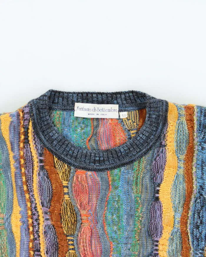 Vintage Fantasie Di Settembra Coogi Style Wool Blend Jumper - L sold by Rokit product image thumbnail 3