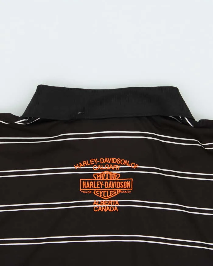 Vintage 00s Harley Davidson Polo Shirt - L sold by Rokit product image thumbnail 5