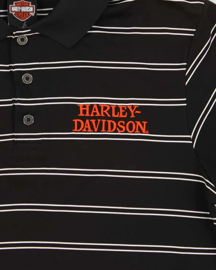 Vintage 00s Harley Davidson Polo Shirt - L sold by Rokit product image thumbnail 4
