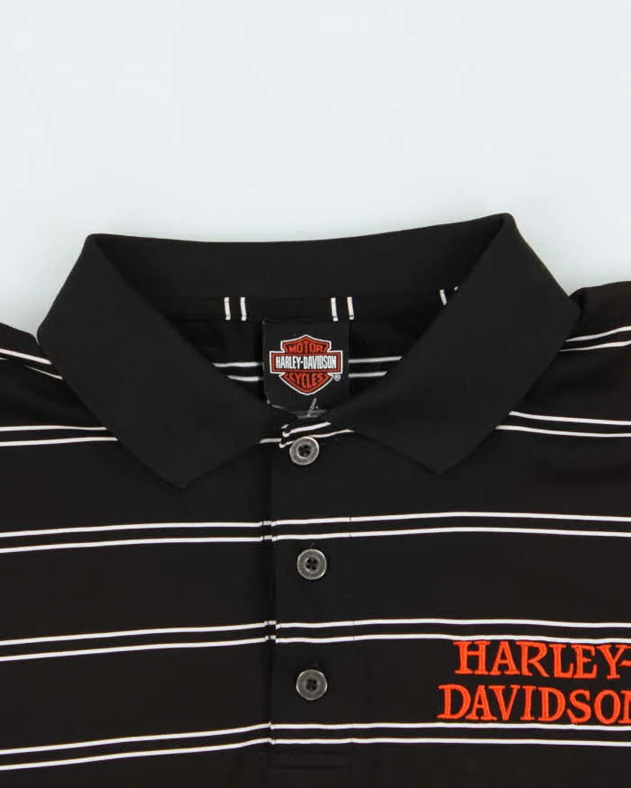 Vintage 00s Harley Davidson Polo Shirt - L sold by Rokit product image thumbnail 3