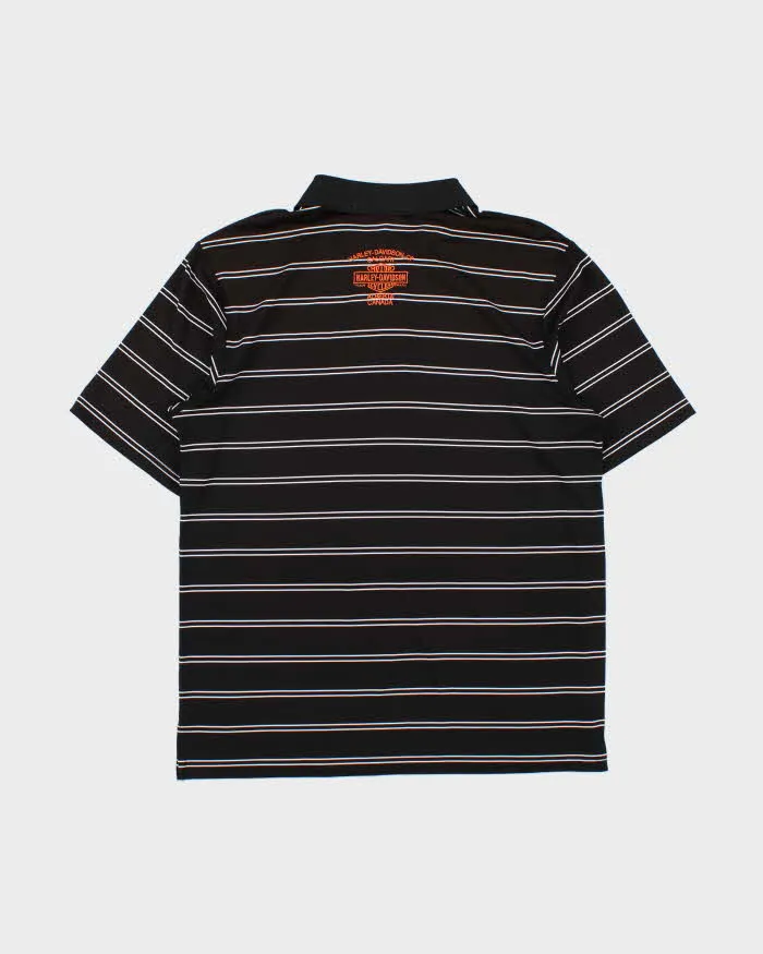 Vintage 00s Harley Davidson Polo Shirt - L sold by Rokit product image thumbnail 2