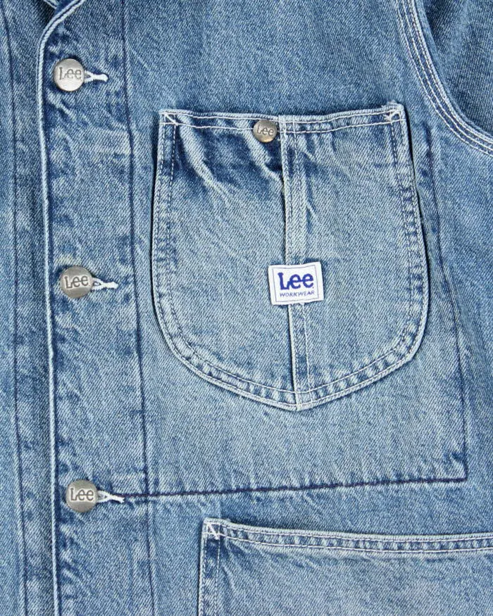 Vintage Lee Workwear Denim Jacket - M sold by Rokit product image thumbnail 4