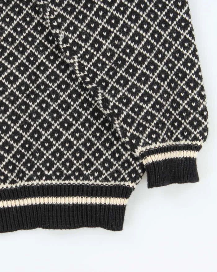 Vintage Volud Wool Nordic Quarter-zip Jumper - M sold by Rokit product image thumbnail 5