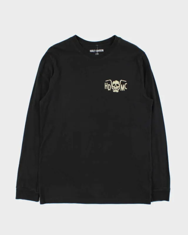 Vintage Harley Davidson Long Sleeve T-shirt - M sold by Rokit