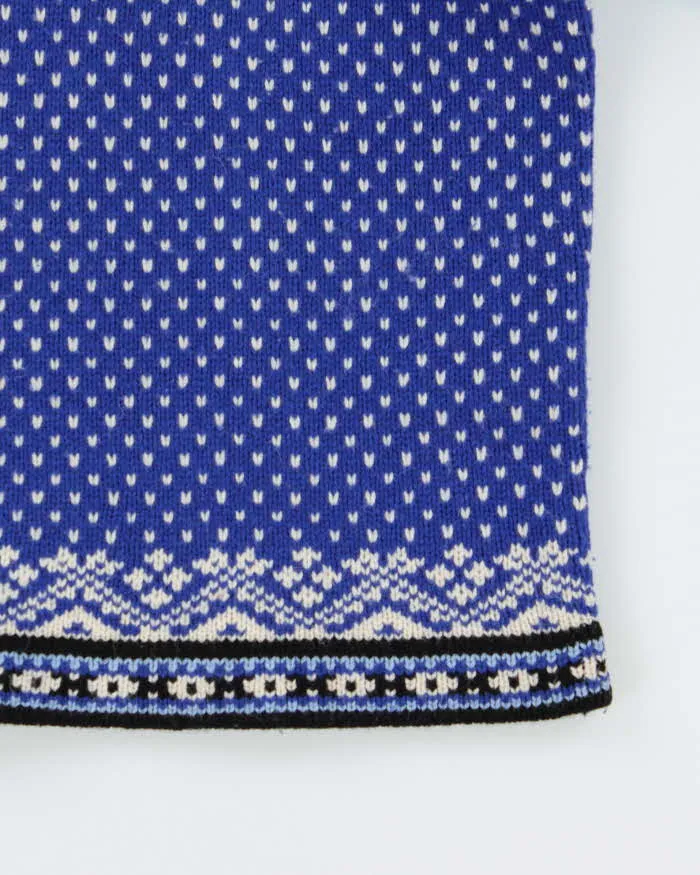 Vintage L.L.Bean Wool Quarter-button Chunky Jumper - L sold by Rokit product image thumbnail 5