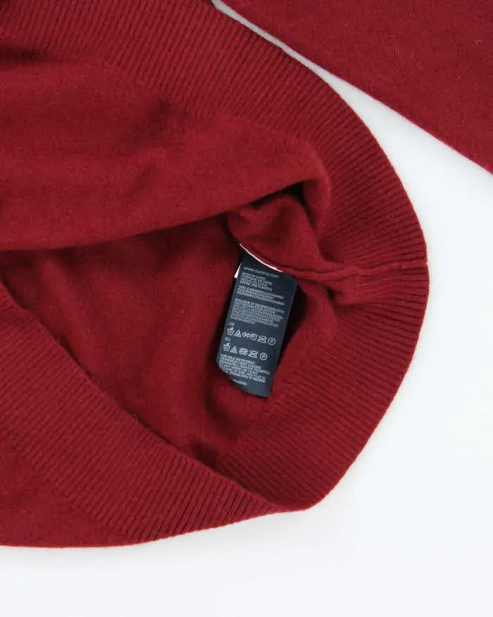 Vintage Tommy Hilfiger Cashmere V Neck Jumper - L sold by Rokit product image thumbnail 5