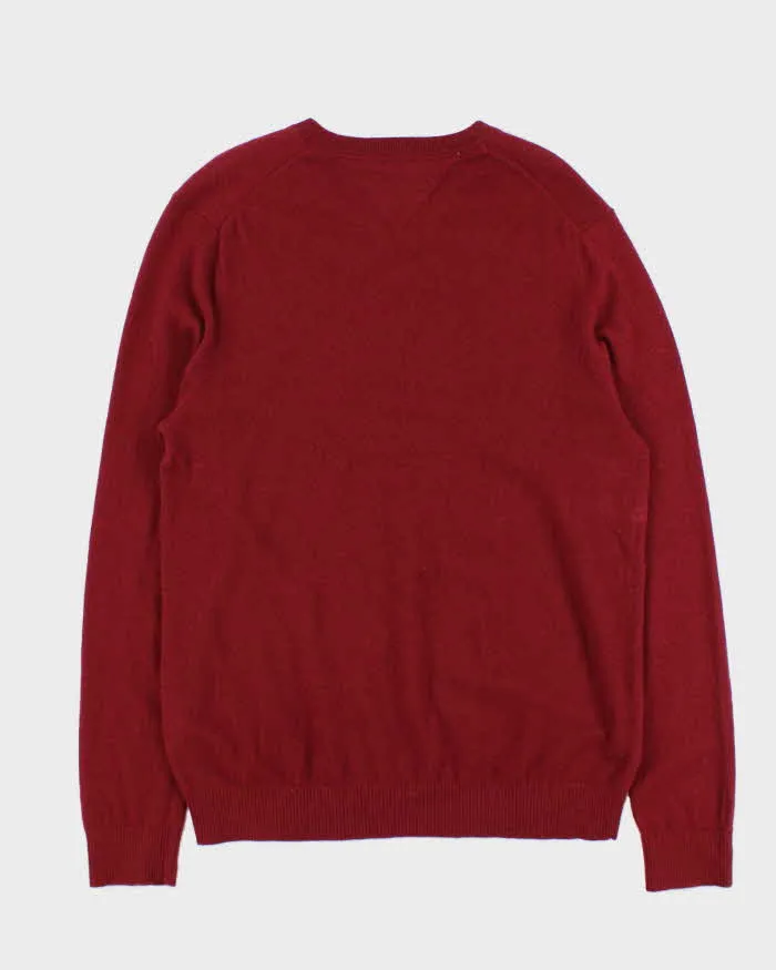 Vintage Tommy Hilfiger Cashmere V Neck Jumper - L sold by Rokit product image thumbnail 2