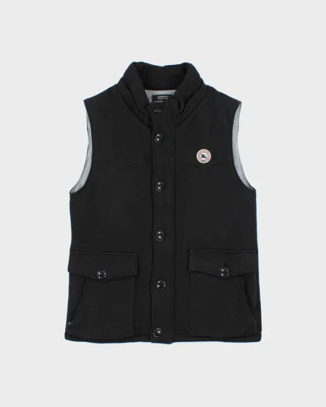 Vintage Burberry Black Label Puffer Gilet - S sold by Rokit