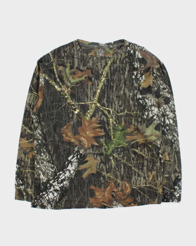 Vintage Realtree Mossy Oak Long Sleeve T-shirt - XXL sold by Rokit