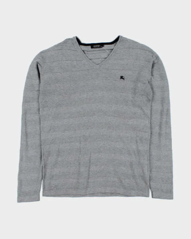 Vintage Burberry Black Label Jumper - M sold by Rokit