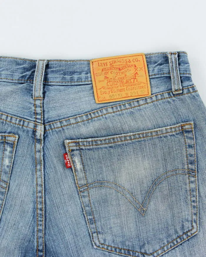 Vintage 90s Levi's 501XX Distressed Jeans - W33 L32 sold by Rokit product image thumbnail 5