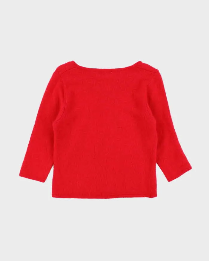 Vintage 90s Jessica Angora & Wool Blend Jumper - M sold by Rokit product image thumbnail 2