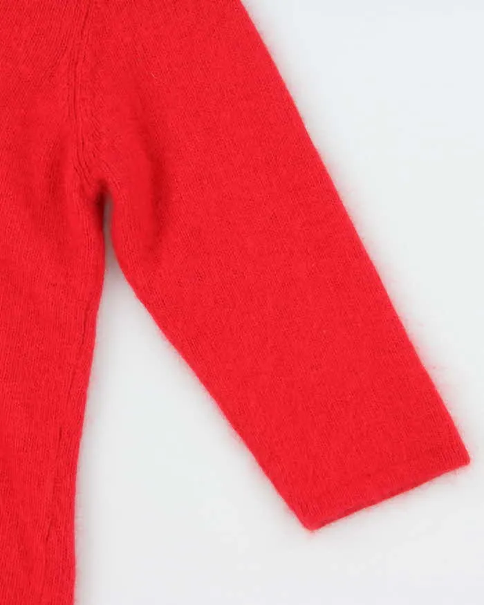 Vintage 90s Jessica Angora & Wool Blend Jumper - M sold by Rokit product image thumbnail 4