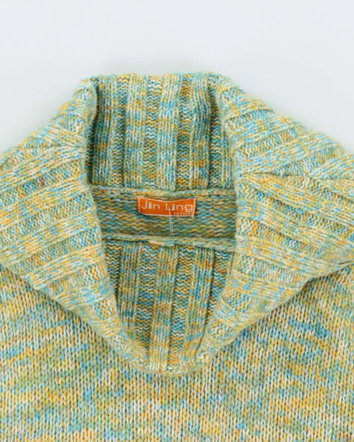 Vintage 90s 00s Chunky Roll Neck Sleeveless Jumper - S sold by Rokit product image thumbnail 3