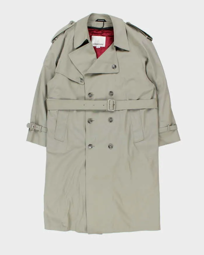 Vintage London Fog Wool Lined Trench Coat - XL sold by Rokit