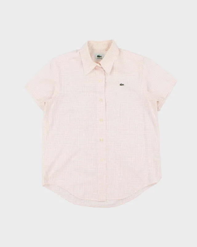 Vintage Lacoste Check Blouse - M sold by Rokit