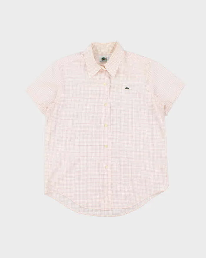 Vintage Lacoste Check Blouse - M sold by Rokit