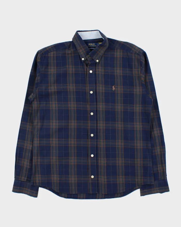 Vintage Ralph Lauren Long Sleeve Check Shirt - XL sold by Rokit