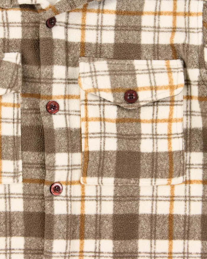 Vintage The North Face Button-up Fleece Shirt - L sold by Rokit product image thumbnail 4
