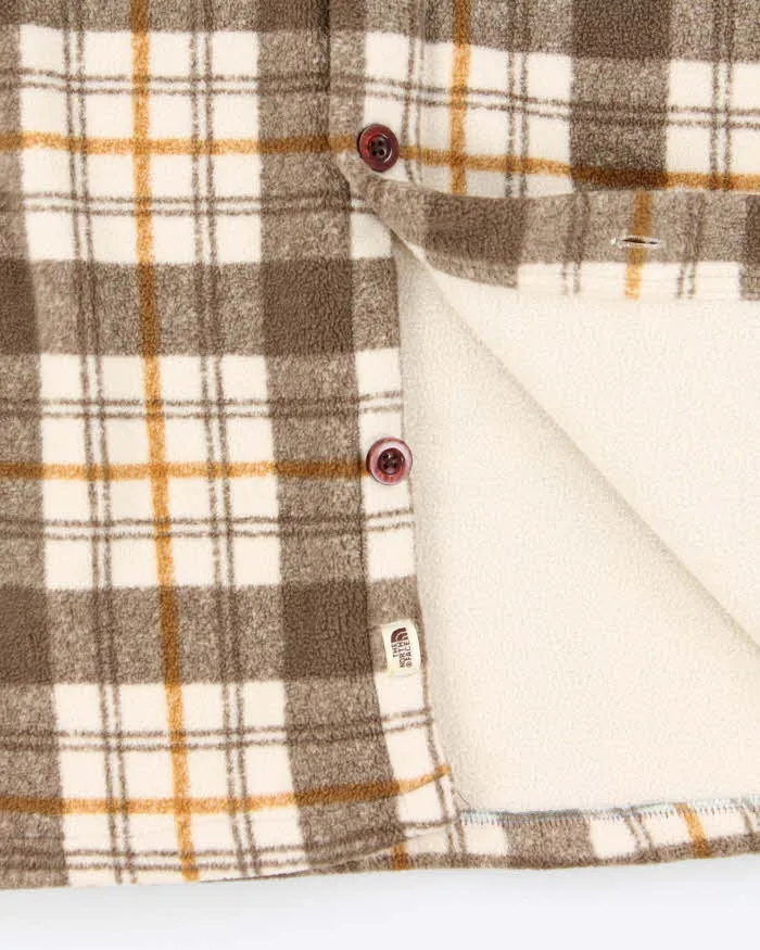 Vintage The North Face Button-up Fleece Shirt - L sold by Rokit product image thumbnail 5