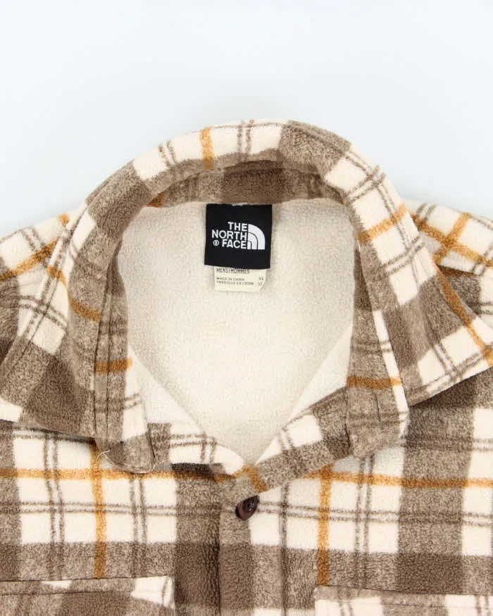 Vintage The North Face Button-up Fleece Shirt - L sold by Rokit product image thumbnail 3