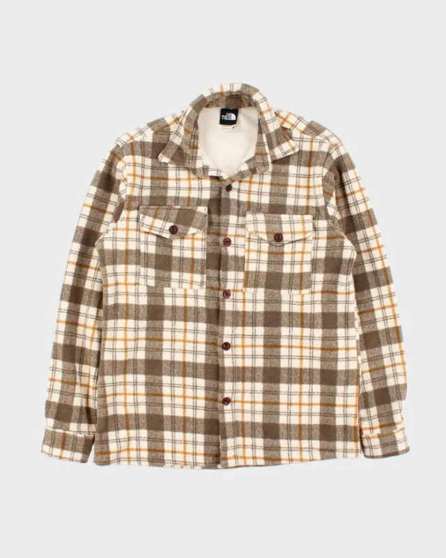 Vintage The North Face Button-up Fleece Shirt - L sold by Rokit
