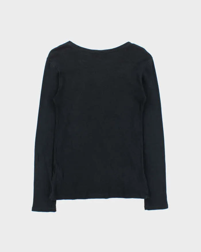 Vintage 90s Ralph Lauren Single Stitch Long Sleeve T-shirt - M sold by Rokit product image thumbnail 2