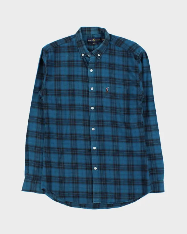 Vintage Ralph Lauren Lightweight Flannel Shirt - L sold by Rokit