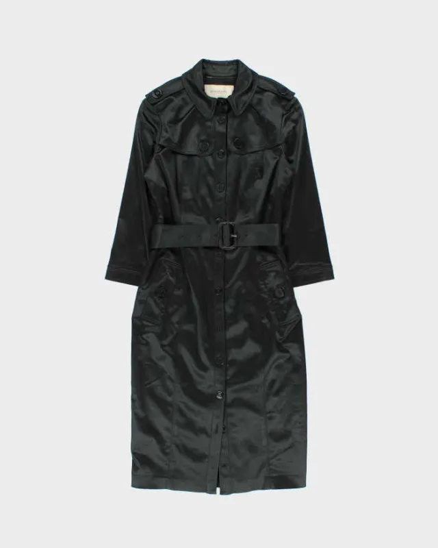 Vintage Burberry Button-up Satin Dress - XS sold by Rokit