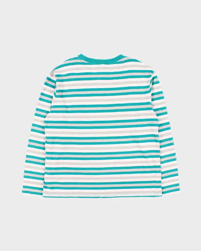 Vintage 90s Guess Originals Stripe Long Sleeve T-shirt - L sold by Rokit product image thumbnail 2