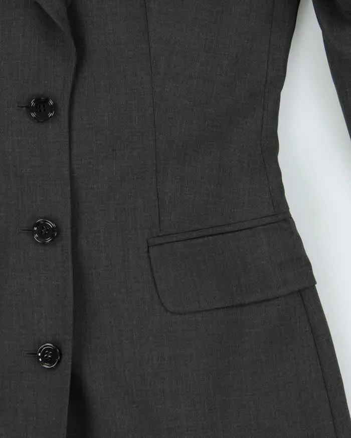 Vintage Dolce & Gabbana Longline Wool Suit Jacket - S sold by Rokit product image thumbnail 4
