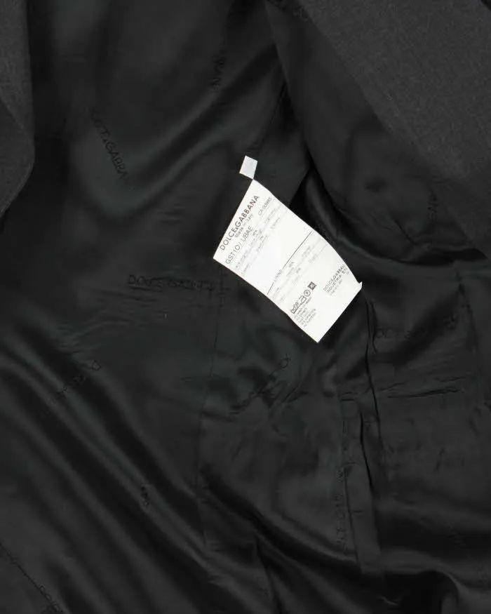 Vintage Dolce & Gabbana Longline Wool Suit Jacket - S sold by Rokit product image thumbnail 5