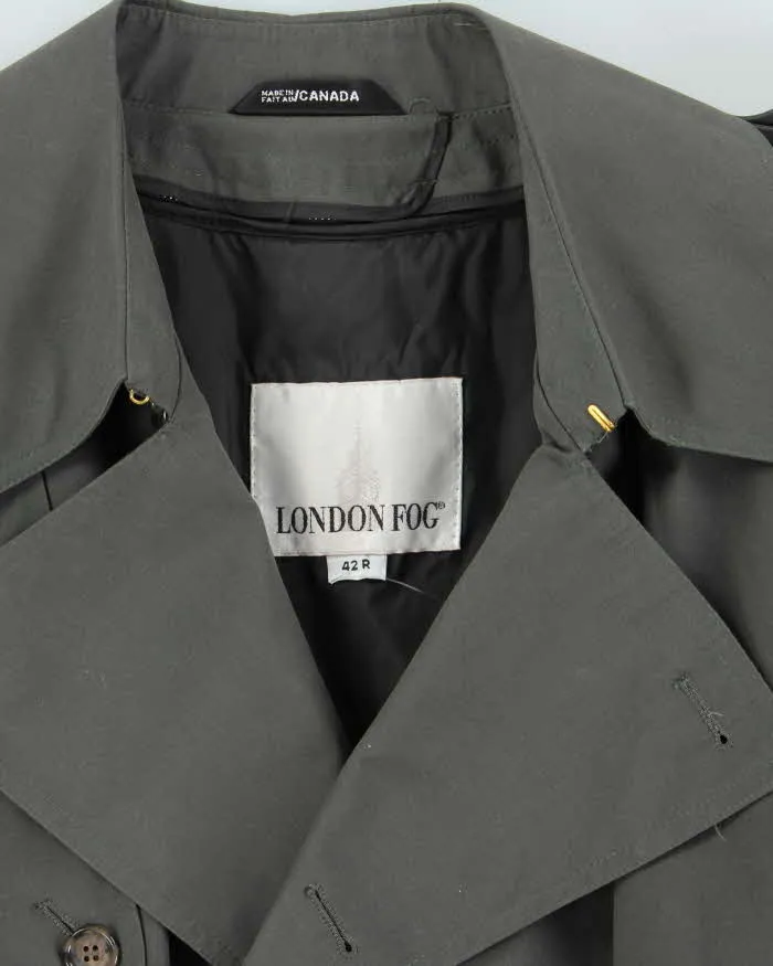 Vintage London Fog Lined Trench Coat - XL sold by Rokit product image thumbnail 3