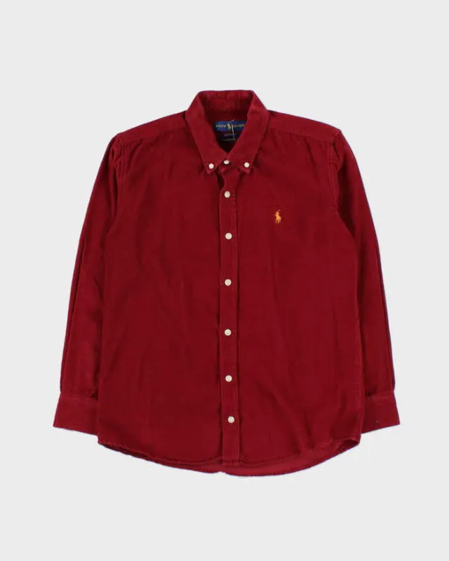 Vintage Ralph Lauren Corduroy Shirt - S sold by Rokit