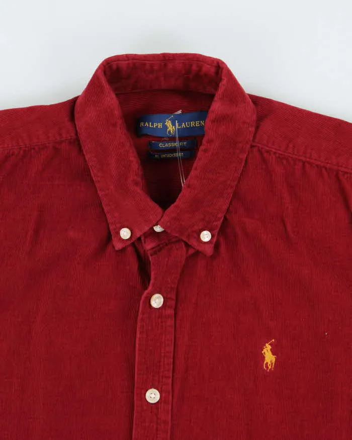 Vintage Ralph Lauren Corduroy Shirt - S sold by Rokit product image thumbnail 3