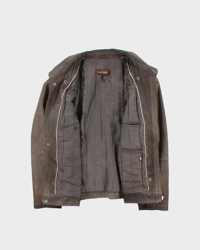 Vintage Danier Zip-up Leather Jacket - M sold by Rokit product image thumbnail 4