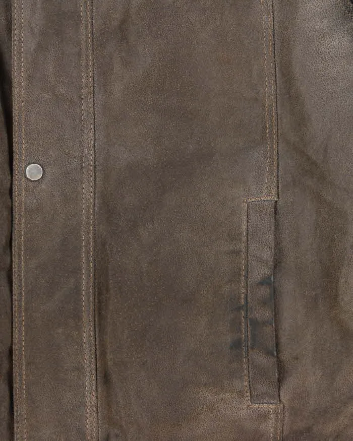 Vintage Danier Zip-up Leather Jacket - M sold by Rokit product image thumbnail 5