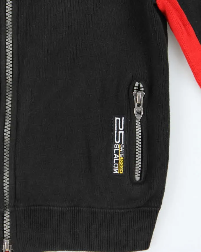 Vintage Ralph Lauren Zip-up Knit Jumper - M sold by Rokit product image thumbnail 5