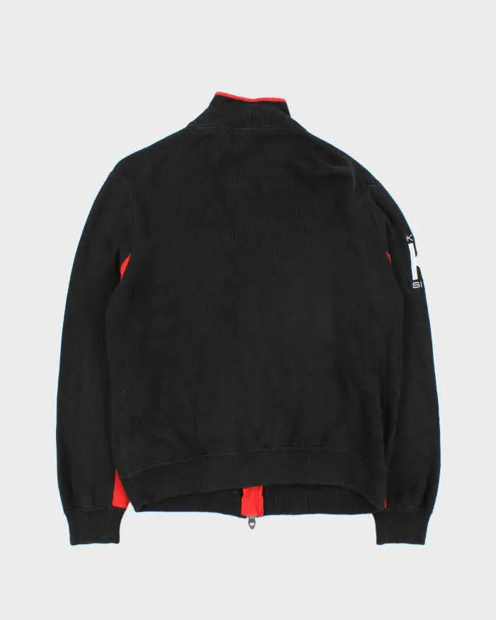 Vintage Ralph Lauren Zip-up Knit Jumper - M sold by Rokit product image thumbnail 2