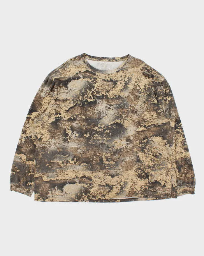 Vintage Red Head Camouflage Long Sleeve T-shirt - XXXL sold by Rokit