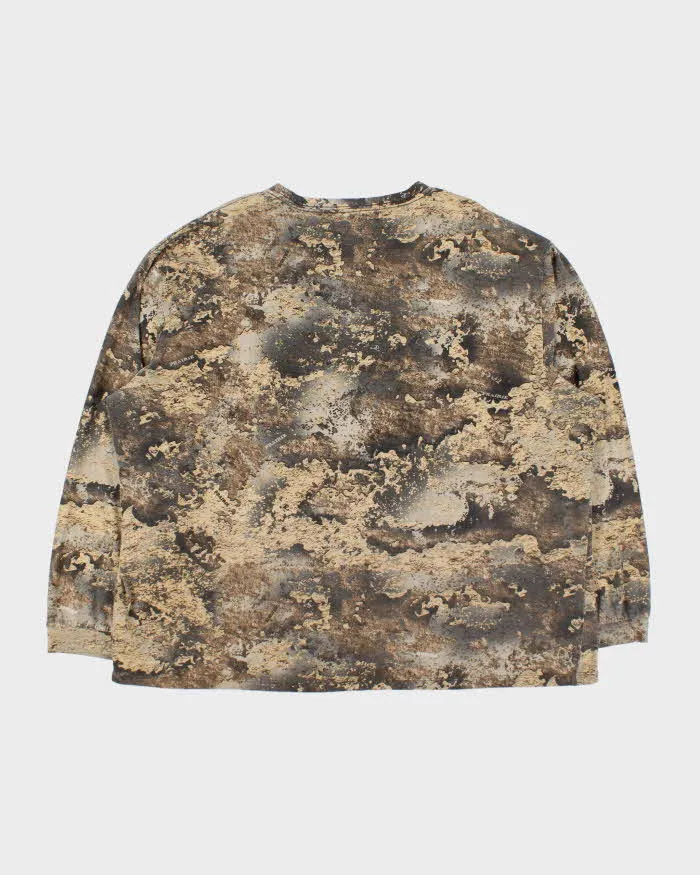 Vintage Red Head Camouflage Long Sleeve T-shirt - XXXL sold by Rokit product image thumbnail 2