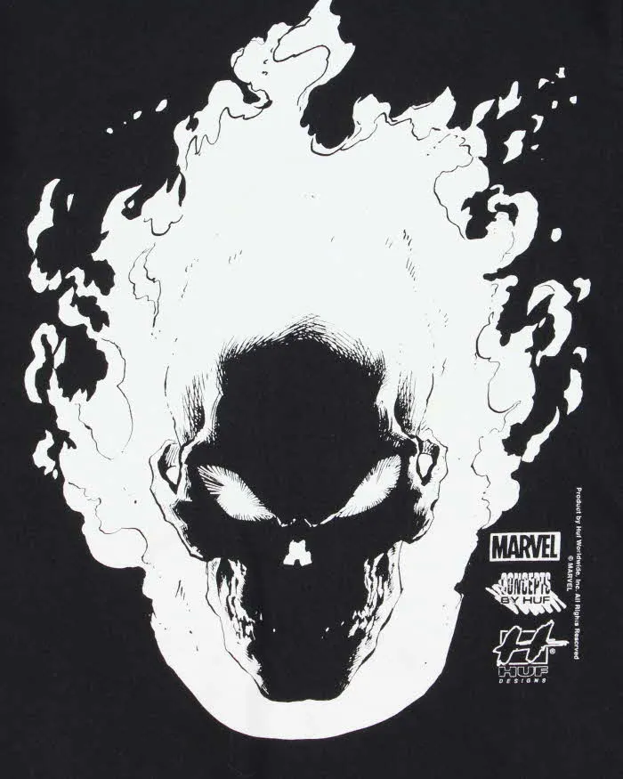 Vintage Huff x Marvel Ghost Rider Long Sleeve T-shirt - S sold by Rokit product image thumbnail 3