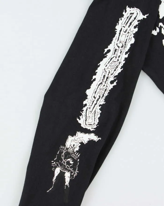 Vintage Huff x Marvel Ghost Rider Long Sleeve T-shirt - S sold by Rokit product image thumbnail 5