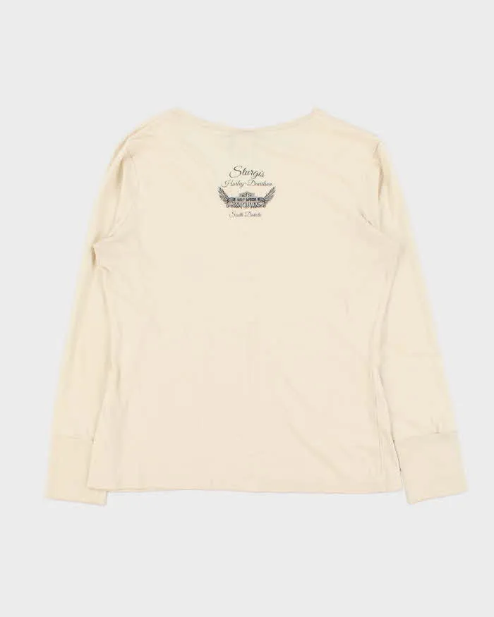 Vintage Y2k 00s Harley Davidson Long Sleeve T-shirt - L sold by Rokit product image thumbnail 2